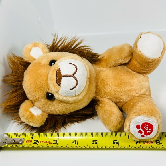Build A Bear Buddies Lion Plush Stuffed Animal 8” 2015 Toy - Picture 8 of 8
